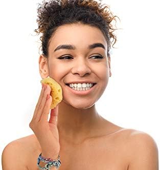 Natural Sea Silk Sponges 12pk: Size 9pc x1.5-2.5" 3pc x 2.5"-3", Like Cotton Balls, for Cosmetic Use, Makeup Application & Removal, Face & Eye Cleaning, with Luxury Gift Bag by Constantia Beauty®
