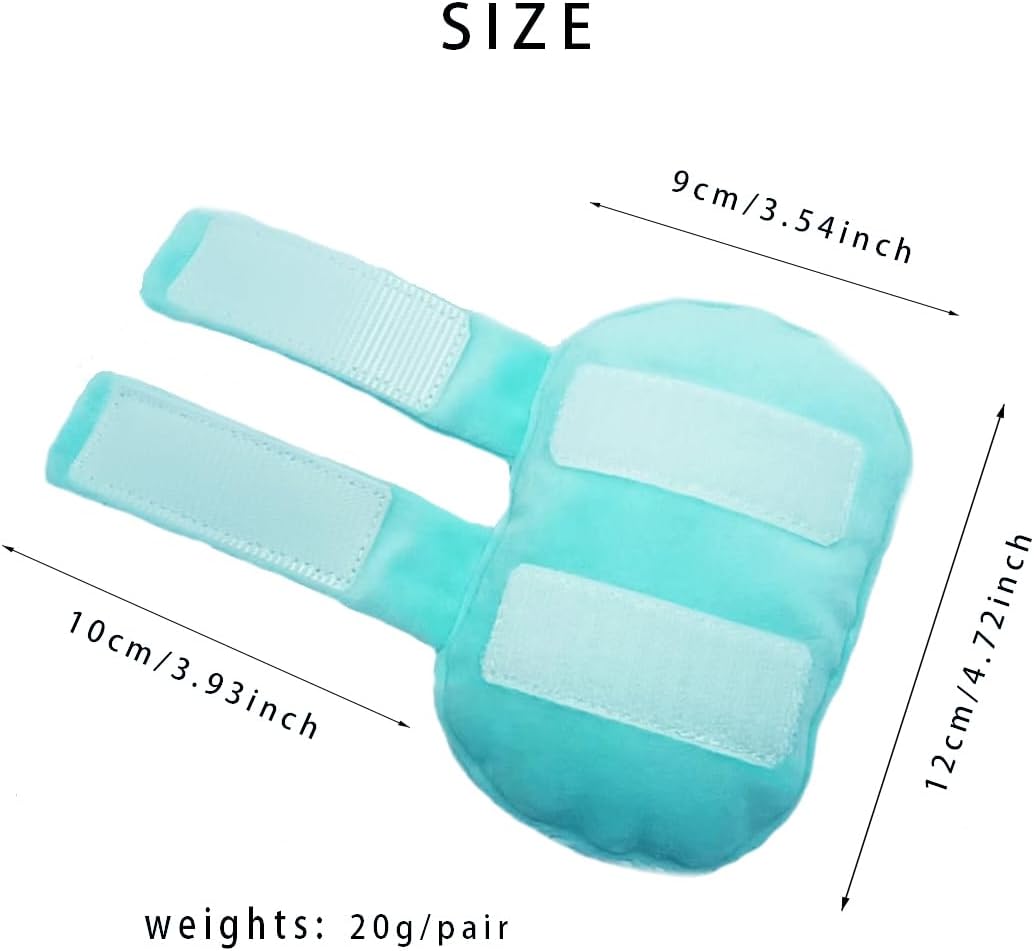 Pacemaker Pillow Post Surgery Bra Strap Pad Protector for Chest Port Pacemaker Heart Surgery Recovery Support Cushion(Blue) 2 Pack