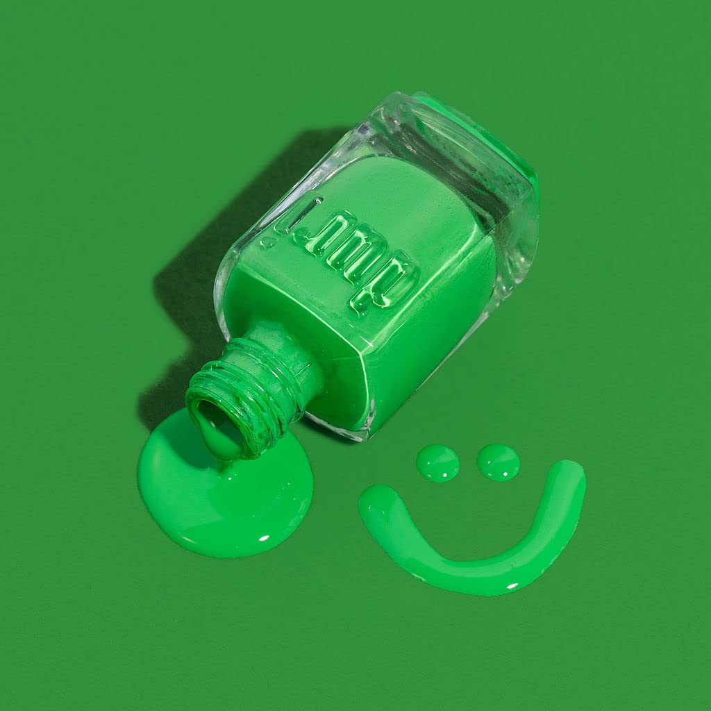 duri Nail Polish, 800 Giggling Away, Green with Yellow Undertones, Full Coverage, Glossy Finish, Quick Drying, Lasting, 0.45 Fl Oz