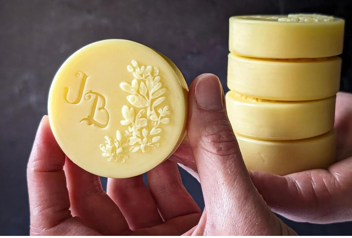 Just Bee Lotion Bar 100% Natural Organic Naturally Gathered Beeswax Patchouli Geranium