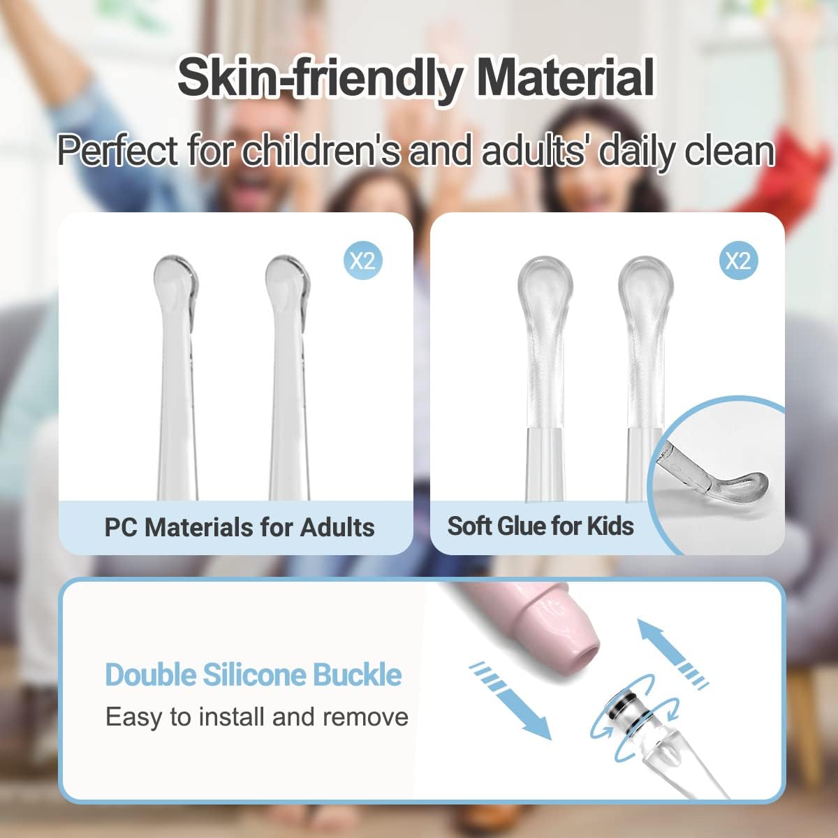 Ear Wax Removal with Light, Earwax Removal Kit Upgraded All in One Rechargeable Ear Cleaning Kit with Light/Ear Pick Digger/Ear Tweezers/Spiral Spring Ear Spoon for Adults Kids and Pets (Pack of 7)