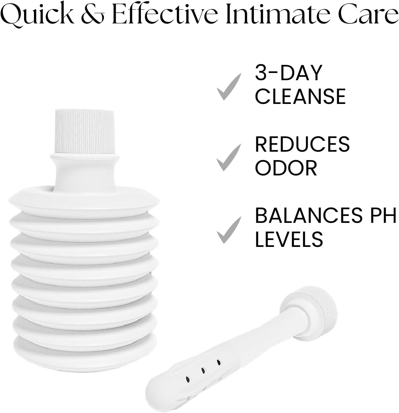 Silver Bullet Elite Vaginal Douche with Colloidal Silver & Tea Tree Oil - 3 Day Cleanse, Gentle & Effective Hygiene Solution