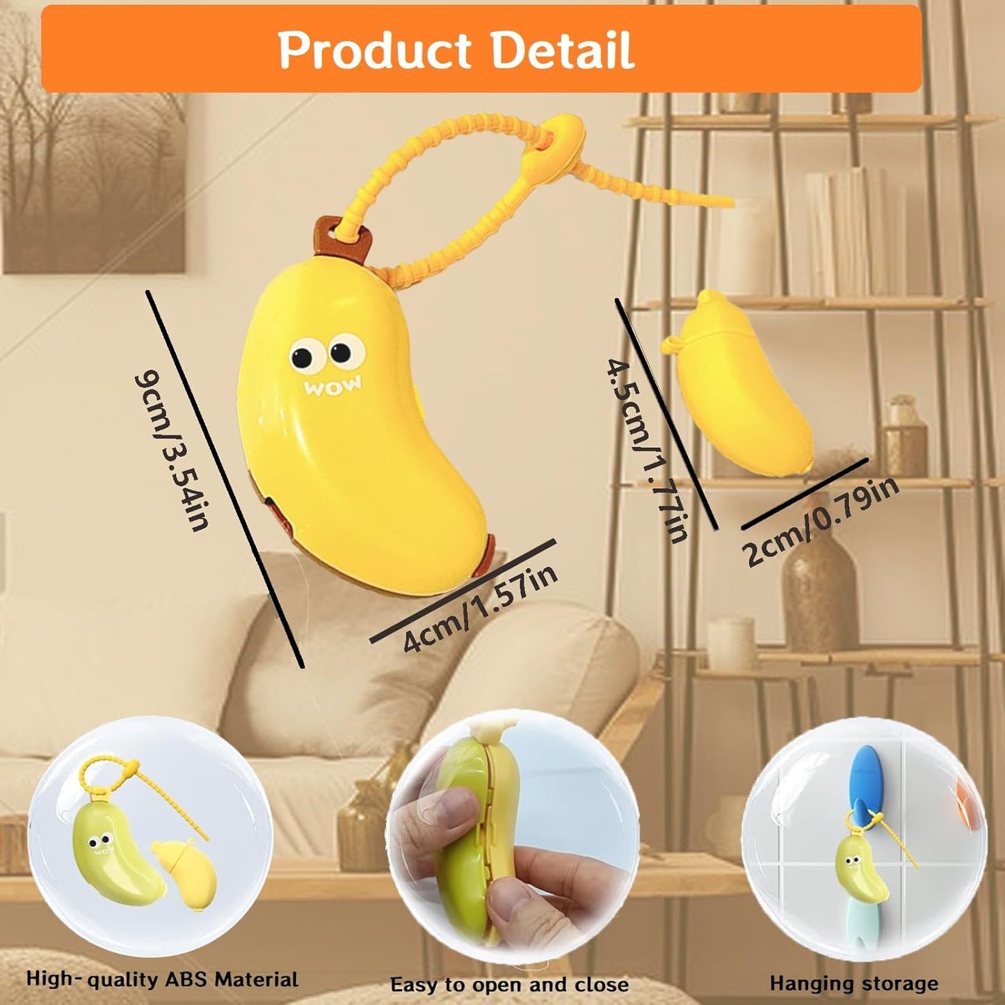 2-in-1 Travel toothbrush holder-Toothbrush covers with Toothpaste case,Portable Reusable Organizer with Banana smile-cute toothbrush cap for Electric&Manual Toothbrush,Ideal for Home&Travel (Green)