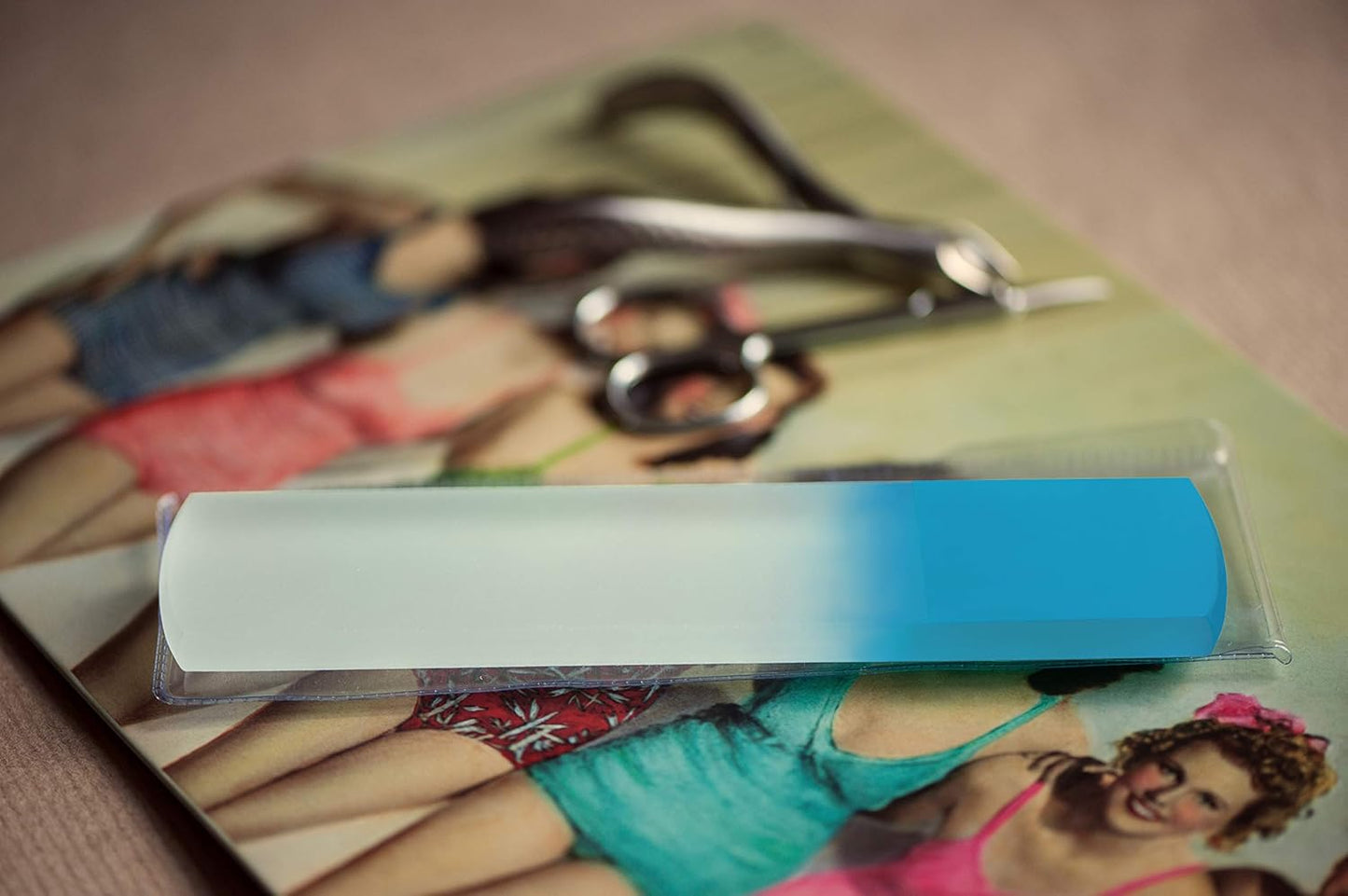 Pedicure Foot File Callus Remover - Glass Foot File & Pedicure Rasp - Genuine Czech Tempered Glass - Corn & Dead Skin Remover - Hard Skin Remover - Heel Scraper for feet - Colossal Foot File