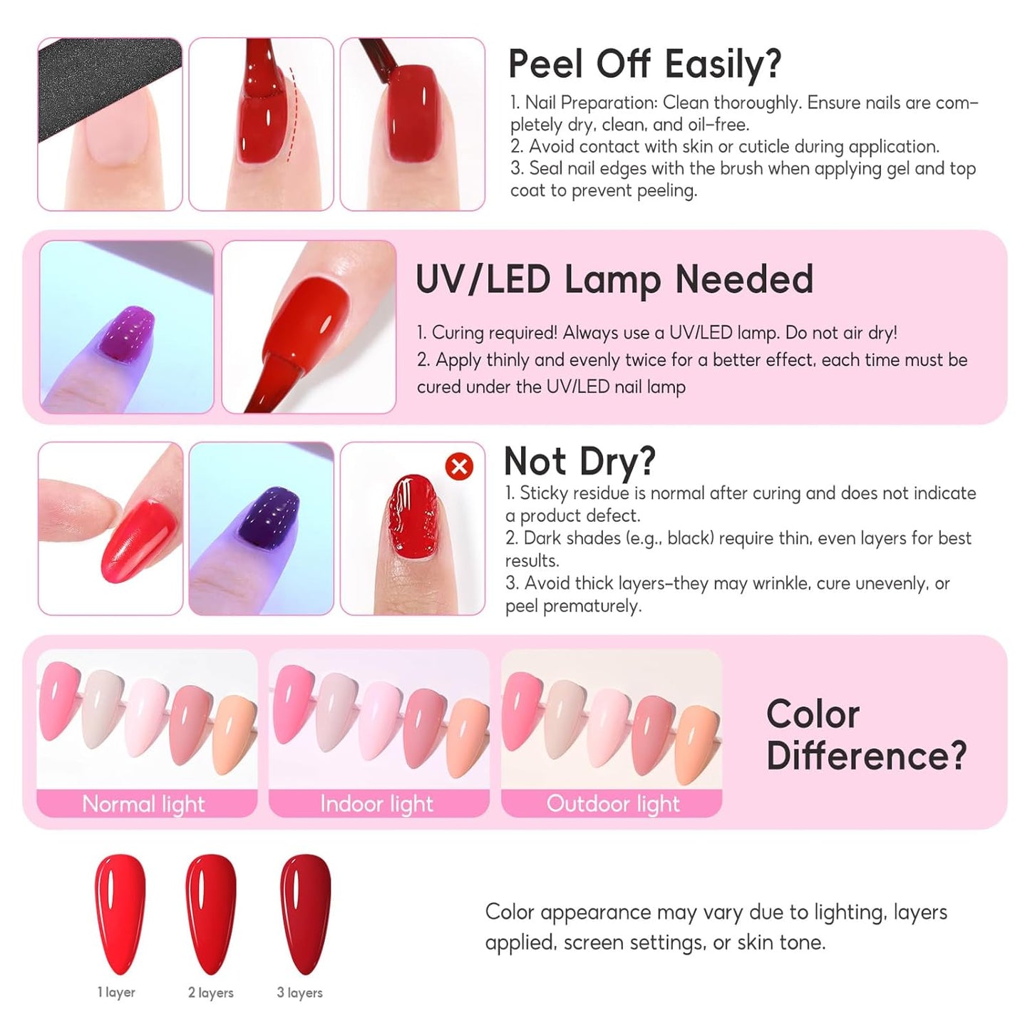 COSCELIA 40pcs Fall Gel Nail Polish Set, 35 Colors Gel polish with 5 Bottles Base and Glossy Matte Glitter Top Coat White Brown Black Nude Red Orange Colors Halloween Nail Polish Nail Art Gifts