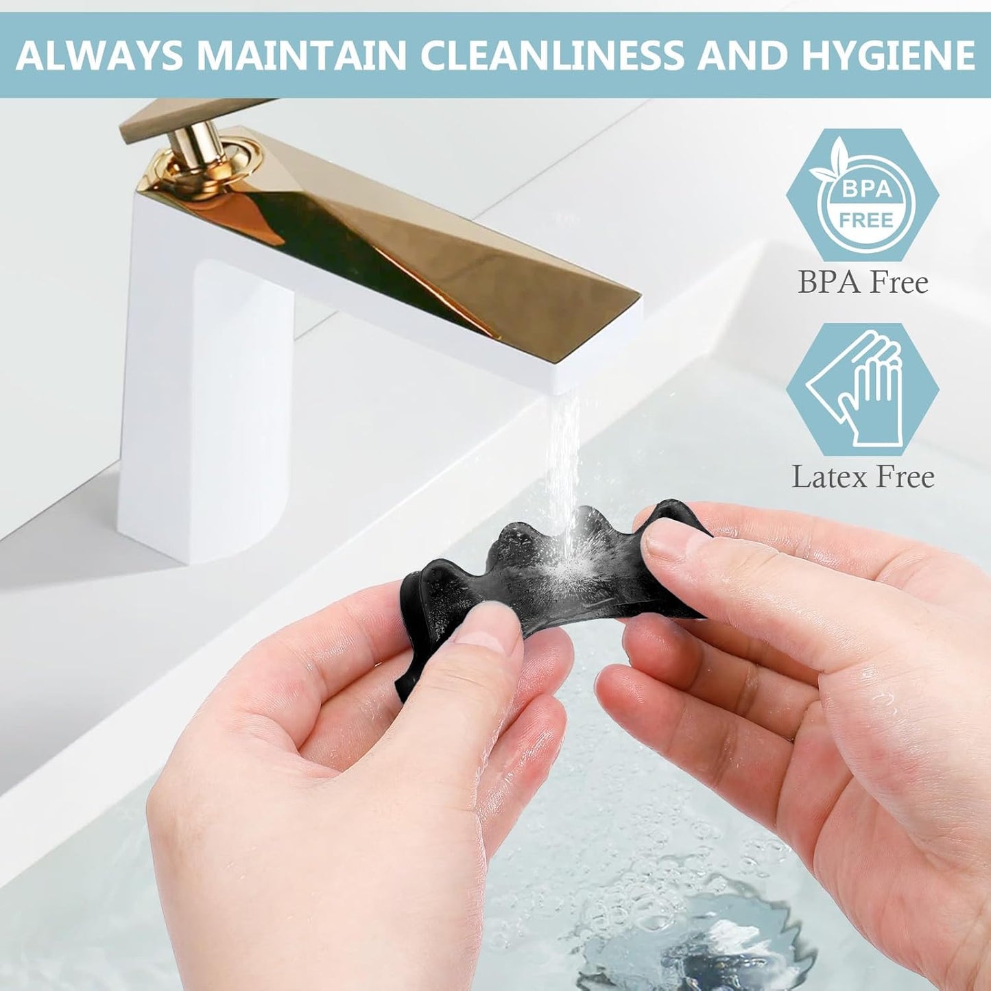 2PCS Toe Separators for Women and Men, Gel Toe Spacers for Pedicure and Foot Alignment, Comfortable Foot Care for Bunions and Overlapping Toes