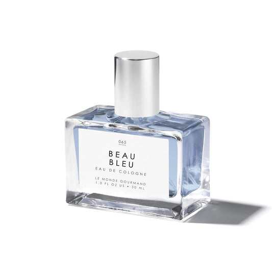 Le Monde Gourmand Beau Bleu Eau de Cologne - 1 fl oz (30 ml) - Unisex, Woody, Citrus, Musky Perfume Notes