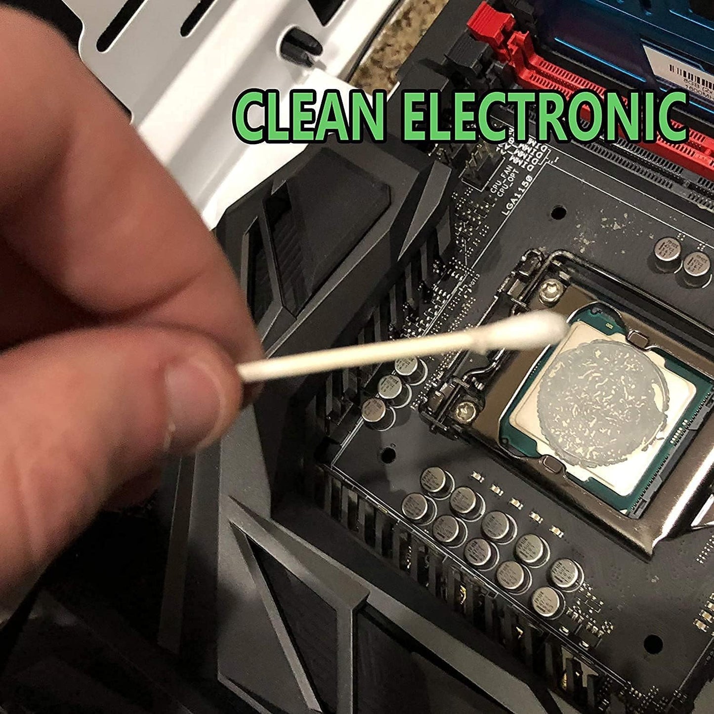 Bamboo Cotton Swabs, Wooden Cotton Swabs 1125pcs