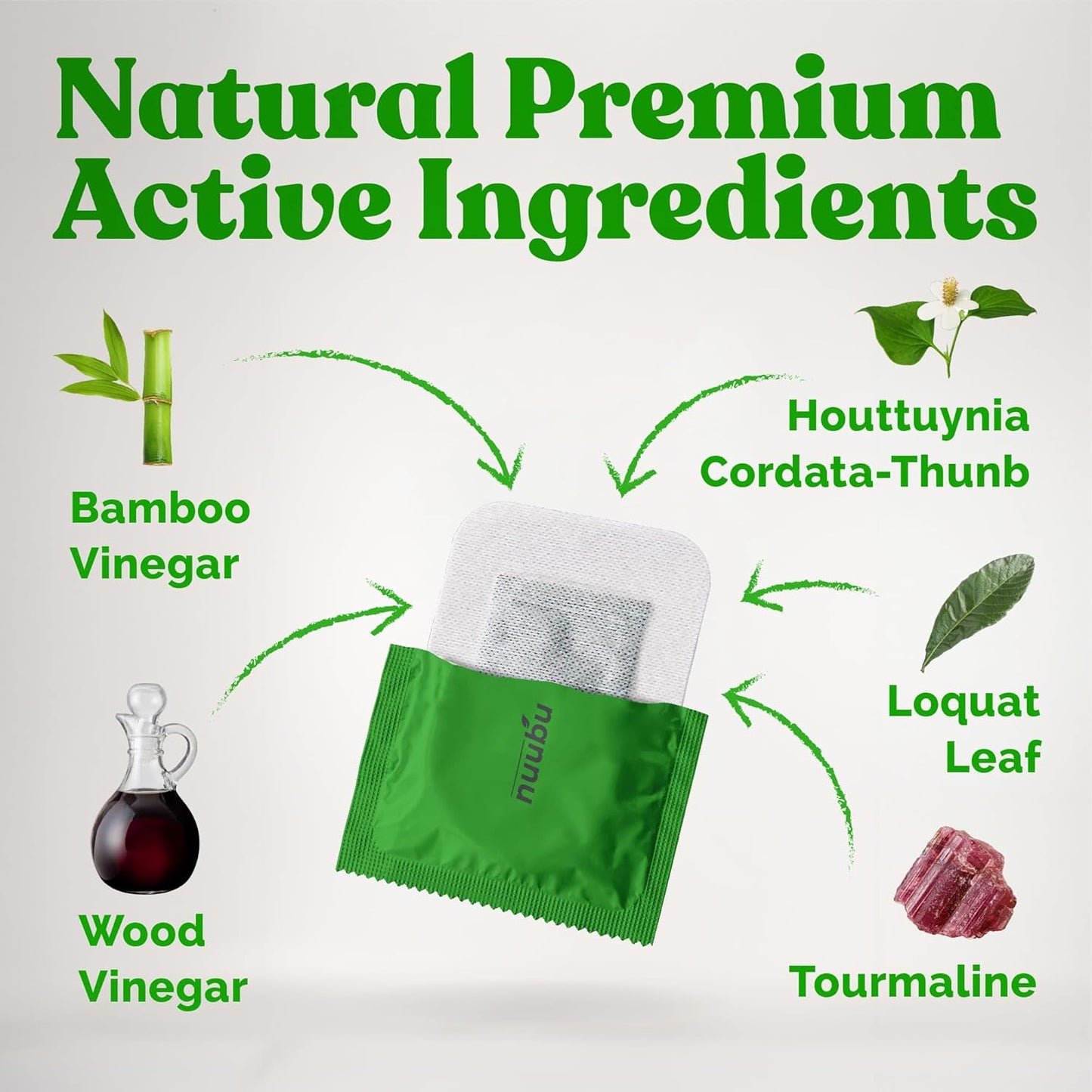 Nuubu | Deep Cleansing Foot Pads for Better Sleep & Foot Care | Premium Japanese Organic Feet Pads with Ginger Powder (Pack of 1 | 10 Pc)