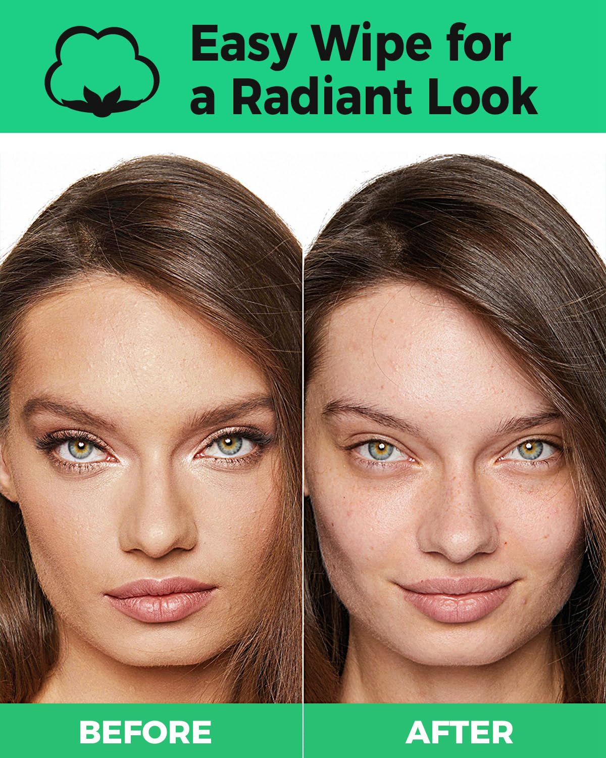 ProCIV Reusable Makeup Remover Pads - 25 Pack Washable Organic Cotton Rounds for All Skin Types & Toner with Laundry Bag, Eco Friendly Zero Waste Reusable Cotton Pads Travel Gadgets (Black)