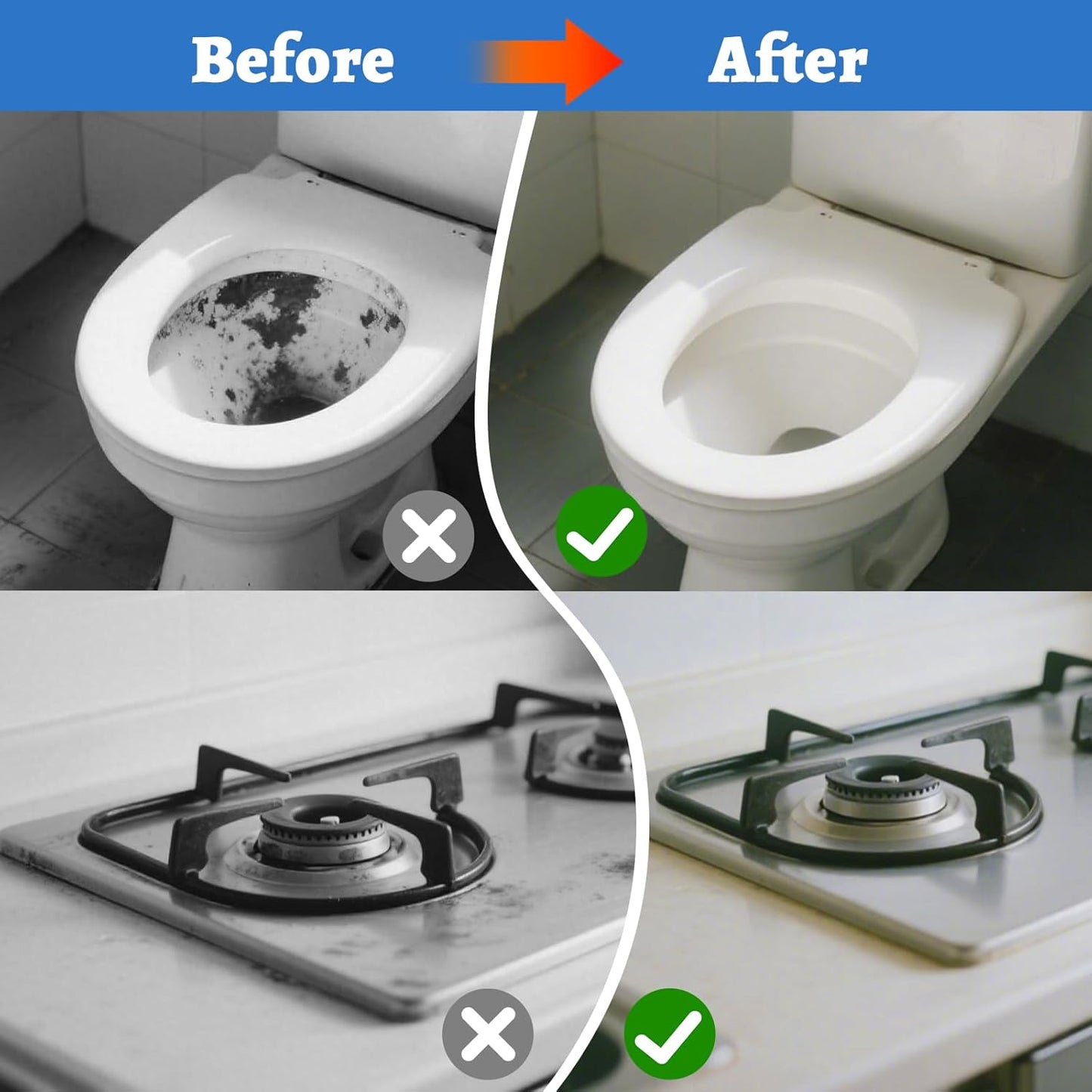 8 Pack Pumice Stone for Cleaning,Toilet Pumice Stone with Handle Stain Remover,Toilet Bowl Bathroom Pool Griddle Grill Stove Bathtubs Kitchen Sink Cleaners