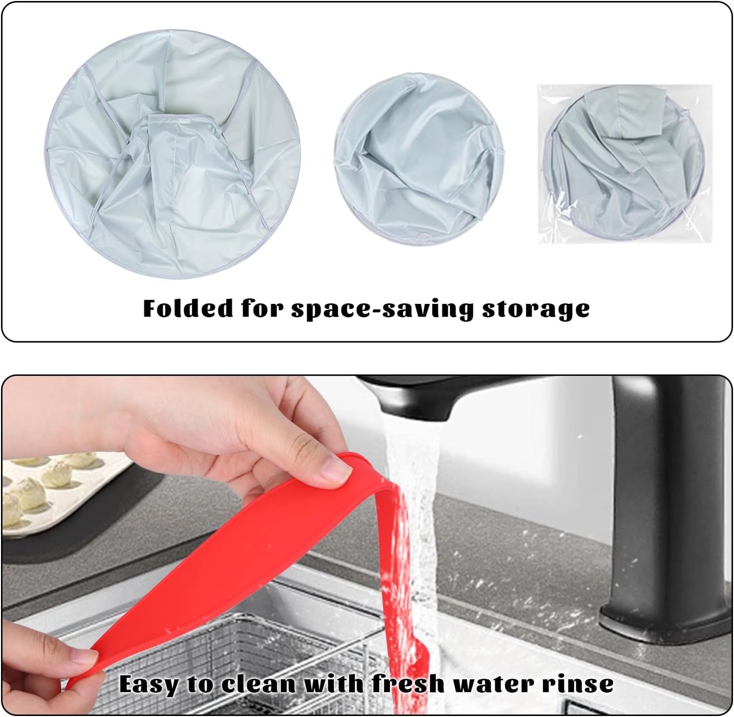 Hair Cutting Kit, Fade Haircut Guide for Men, Hair Cutting Guides for Men,Include Self Haircut Guide & Cape Umbrella