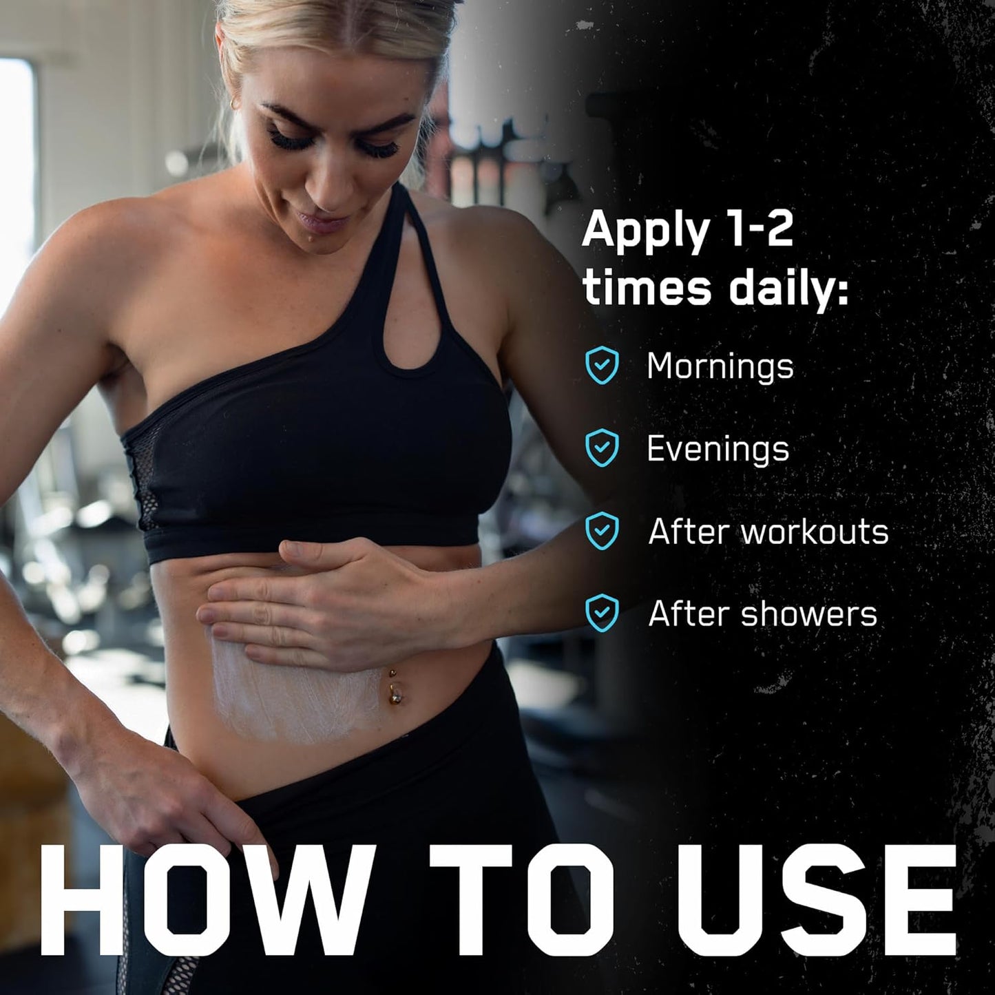 SteelFit Firming Body Lotion - Contouring & Skin Tightening Cream for Body - Firm & Tone Cellulite Remover for Legs Belly & Saggy Skin - Nourishing & Soothing with Shea & Cocoa Butter - Iced Cranberry