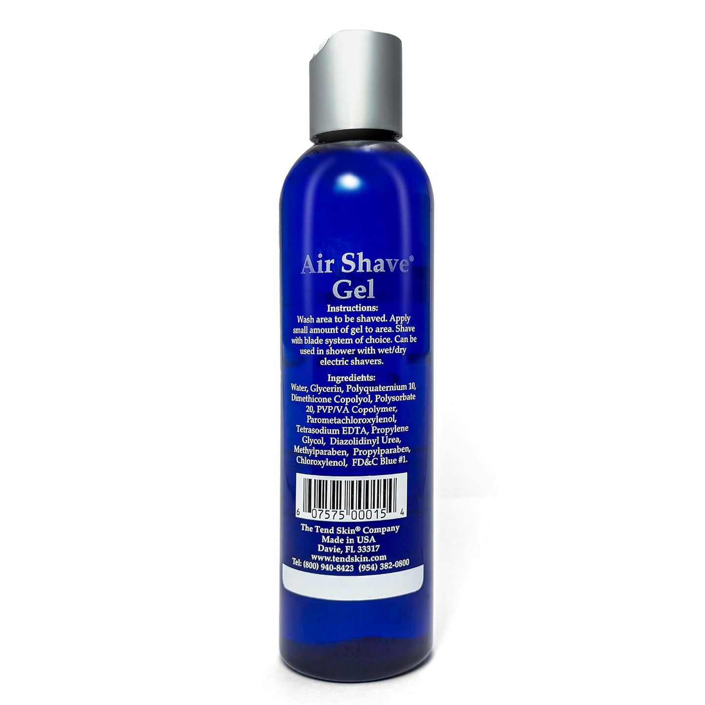 Tend Skin Air Shave Gel Advanced Hydrating & Moisturizing Formula, Provides Natural Protection, Silky Smooth Skin & Seamless Hair Removal, 8 Oz
