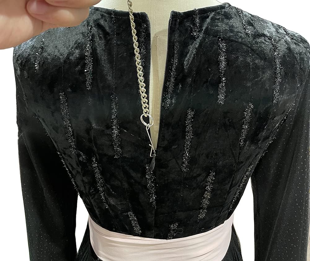 Zipper Helper for Dress and Boots, Zipper Puller Zip with Hook and Clip for Almost All Zippers Types, Zip up Dress by Yourself (Gold)