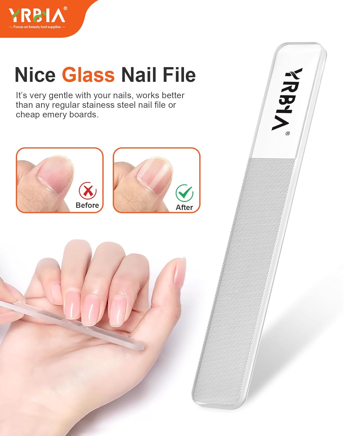 Nail Clippers with Glass Nail File, 4 Piece Ultra Sharp Nail Clipper Set, Professional Fingernail & Toenail Clippers Nail Cutter for Men and Women (Champagne)