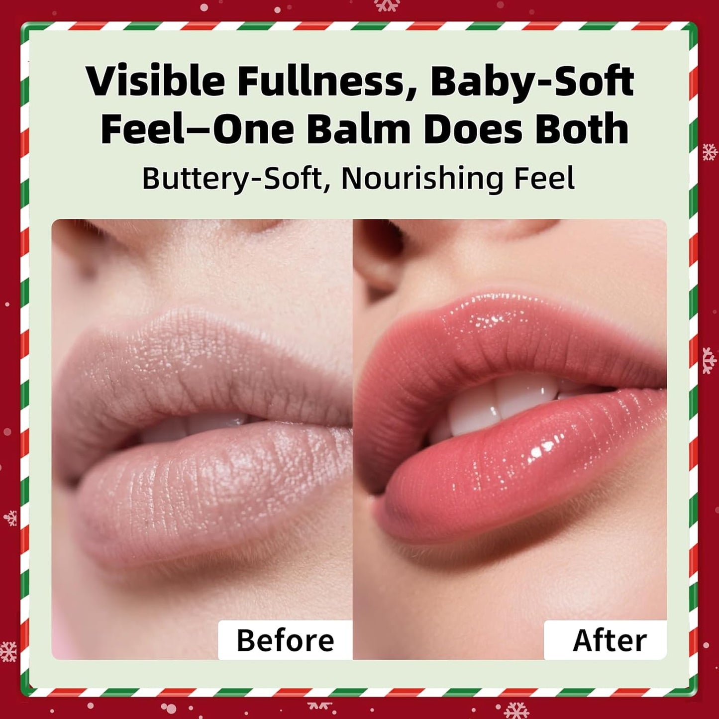 KIMUSE 6 Pcs Tinted Lip Butter Hydration Balm Set, 6 Flavored Shades Hydrating Plumping Gloss with Hyaluronic Acid & Vitamin E, Sheer Tint, Non-Sticky | Vegan Lip Care Makeup for Dry Lips & Daily