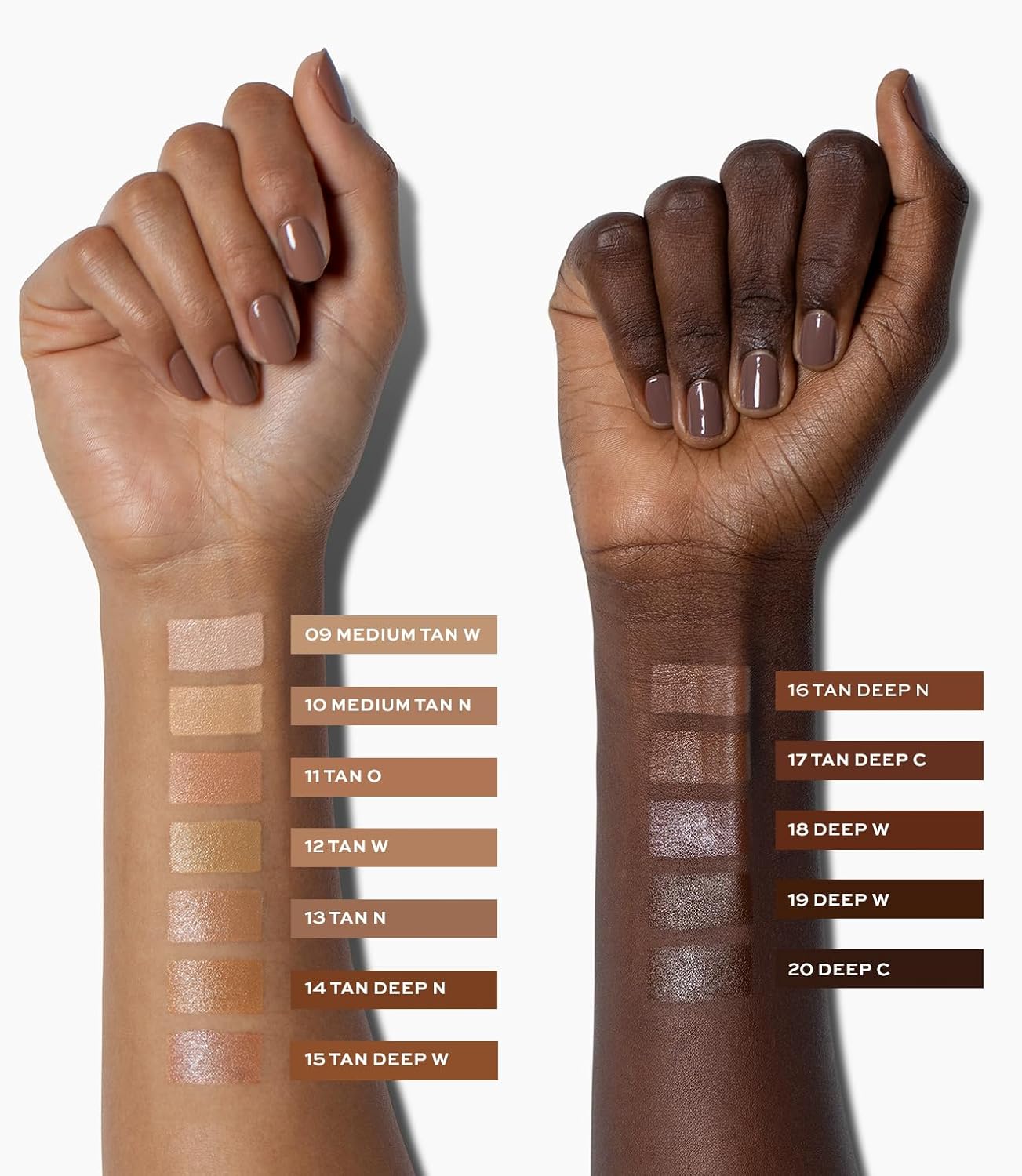 MAKE Beauty Skin Mimetic Concealer Buildable Medium Coverage Hydrating Concealer for Dark Circles Spot Concealing Brightening Crease-Free, Including Mature Skin. Radiant Finish. 17 Tan Deep Cool