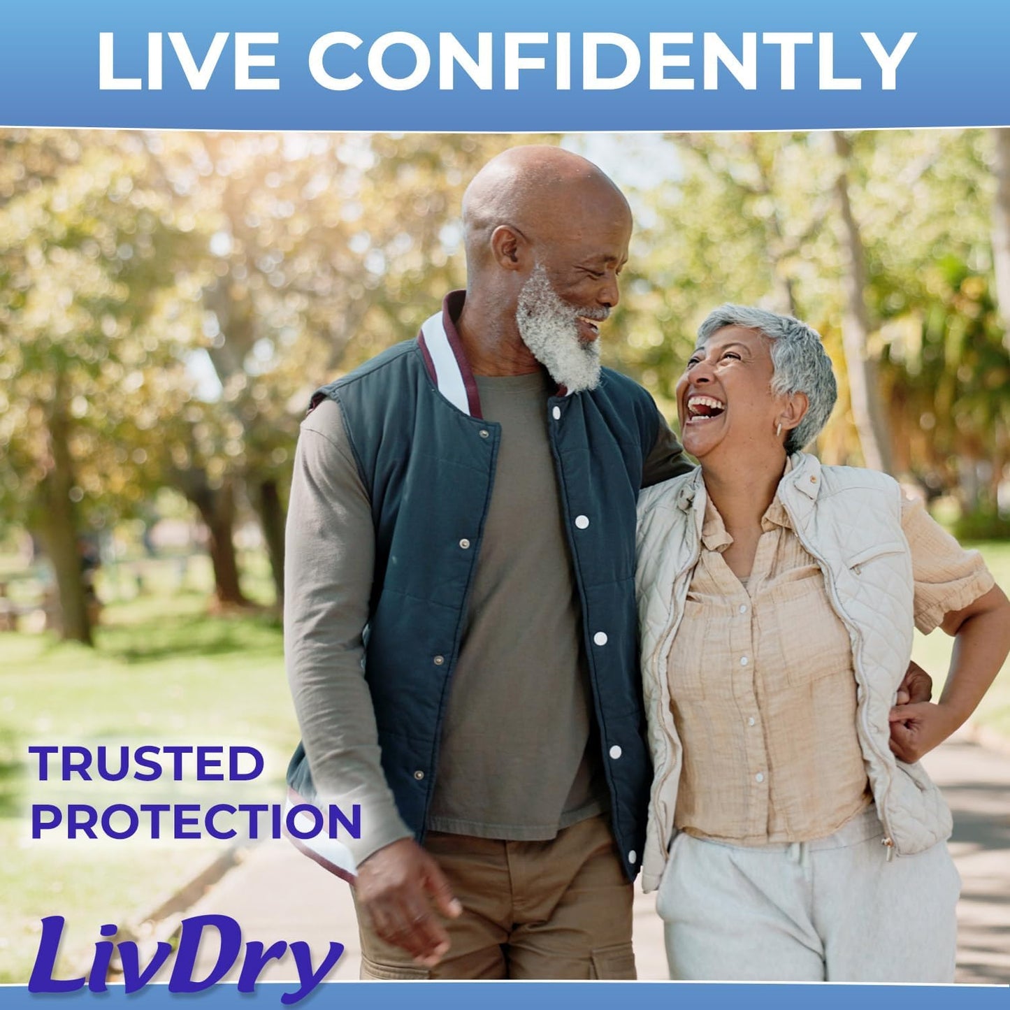 LivDry Incontinence Booster Pads, Use with Adult Diapers for Women and Men, Extra Comfort Softness, Disposable Pad (80 Count, Regular Length)
