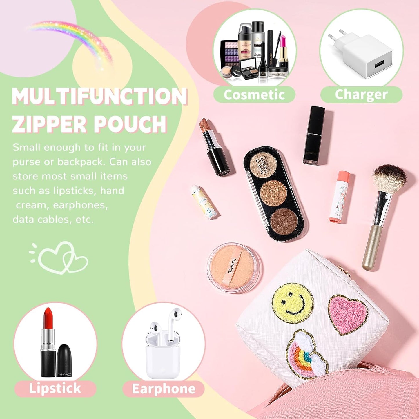 Period Bag for Teen Girls Shark Week Pouch Portable Sanitary Pad Bags for Period Teen Period Pads Pouch for Panty Liners, Tampons, Menstrual Cup - Blue