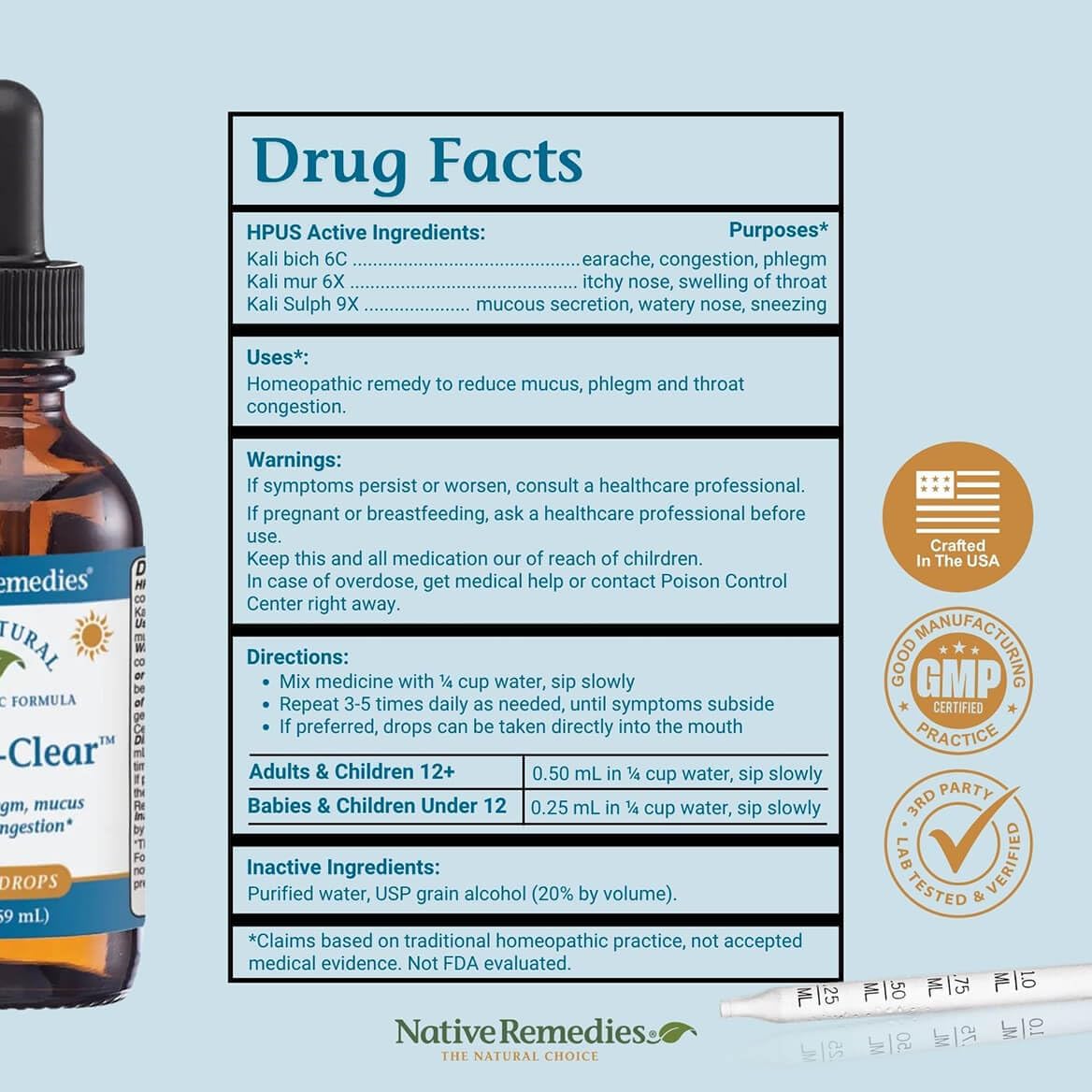 NativeRemedies Mucus-Clear