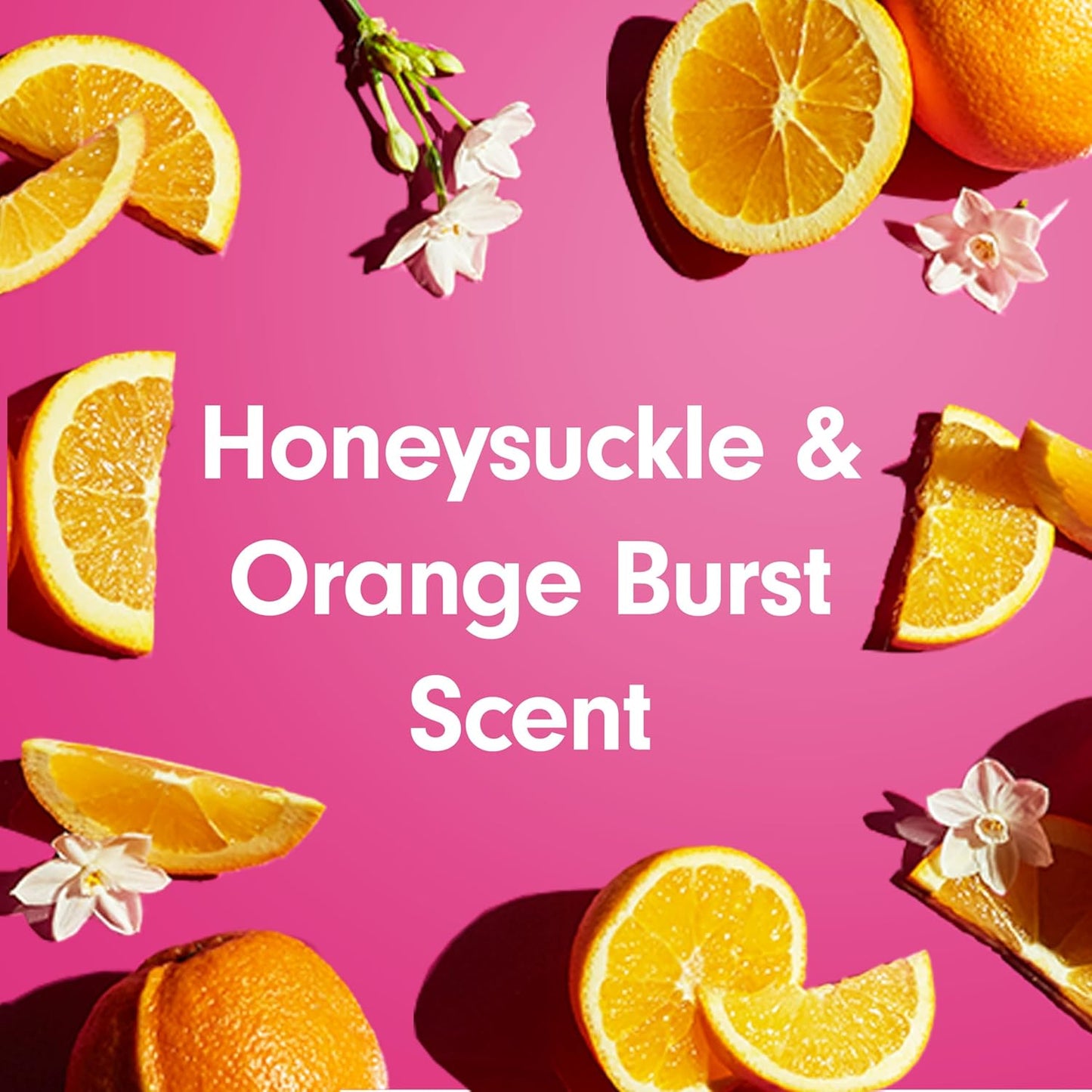 Softsoap Body Wash, Honeysuckle & Orange Burst Body Wash, 20 Ounce, 4 Pack