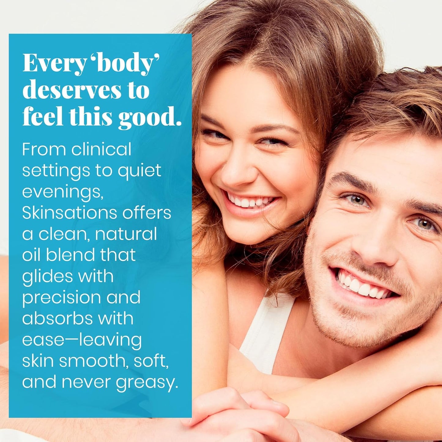 Skinsations - Vanilla Massage Oil for Massage Therapy - 8oz | Body Oil for Relaxation, Sore Muscles & Aromatherapy | Sweet Almond, Coconut, Jojoba & Grapeseed Blend