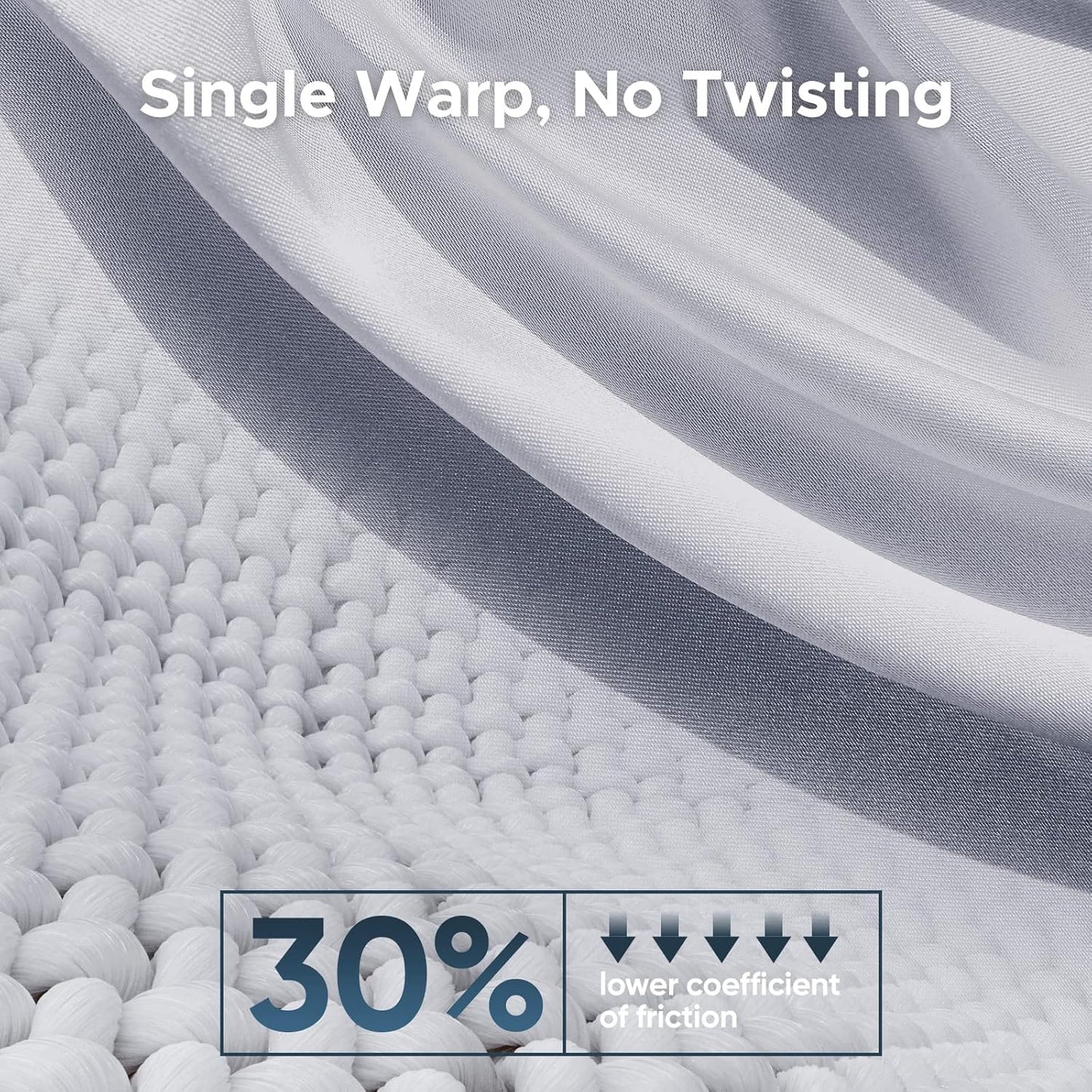 100% Pure Mulberry Silk Pillowcase for Hair and Skin - Allergen Resistant Dual Sides,600 Thread Count Silk Bed Pillow Cases with Hidden Zipper,1pc,King Size,Gray