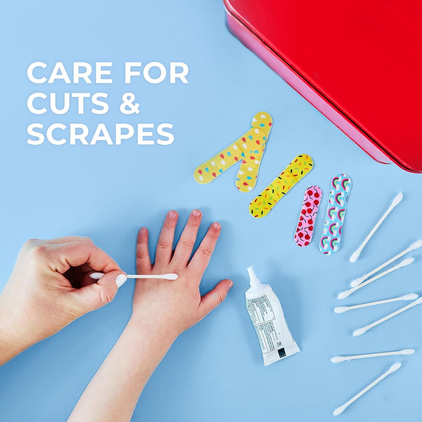 Q-tips Cotton Swabs Organic Swab Ultimate Home and Beauty Tool Made from Organic Cotton, 400 Count (4 Pack) 1600 total swabs