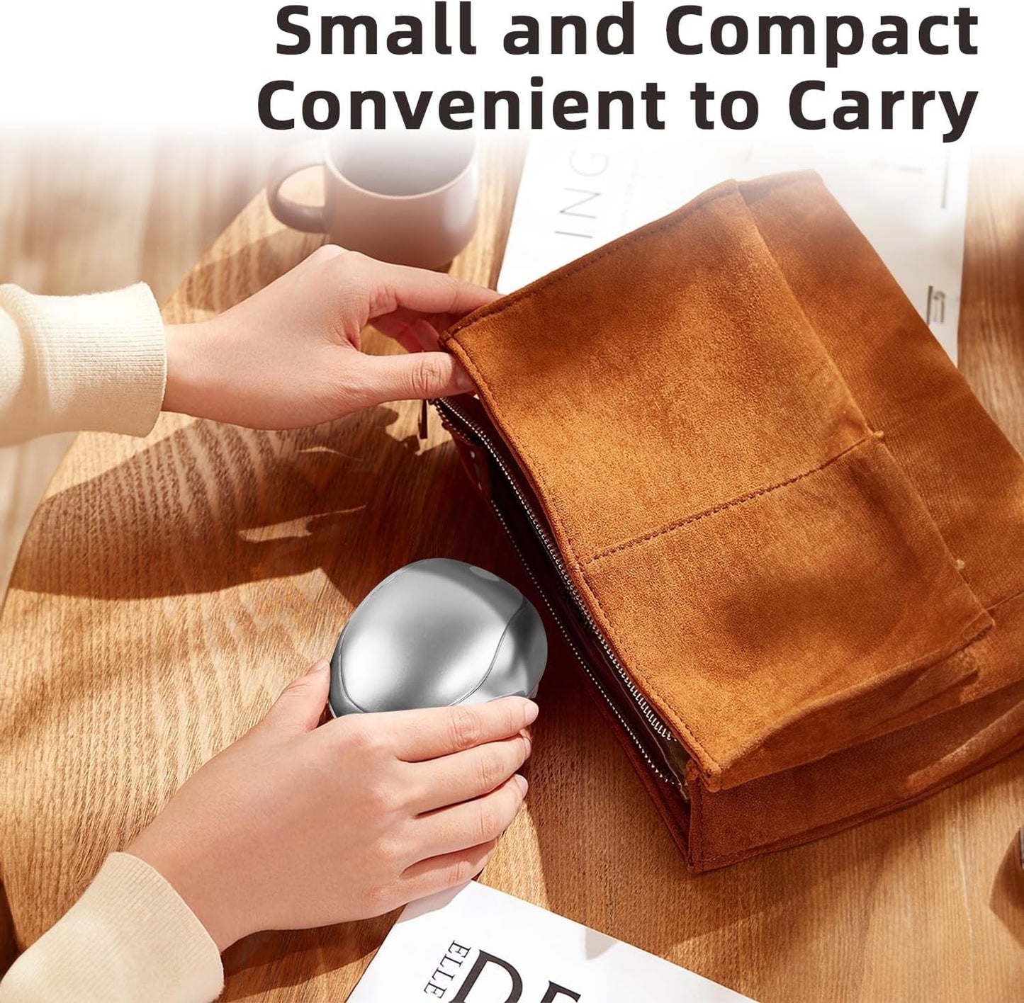 cotsoco Electric Pet Massager for Cats and Dogs Care with 8 Massage Heads, Handheld Cordless Head Scratcher Scalp Massager for Hair Growth, Deep Clean and Stress Relax, Gifts for Women, Men,Pets