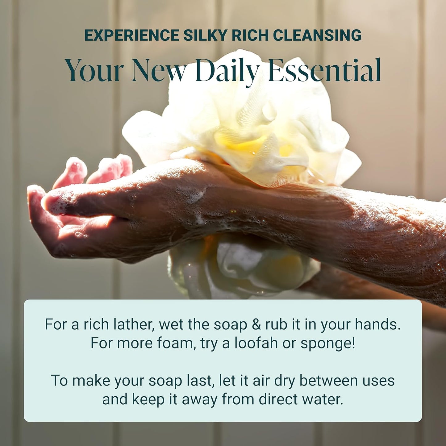 The Bubble Factory Handmade Natural Bath & Body Soap Bar, Vegan, All-Natural, Palm Oil Free, Made in USA with Shea Butter + Essential Oils, Pine Top, 3 Bars