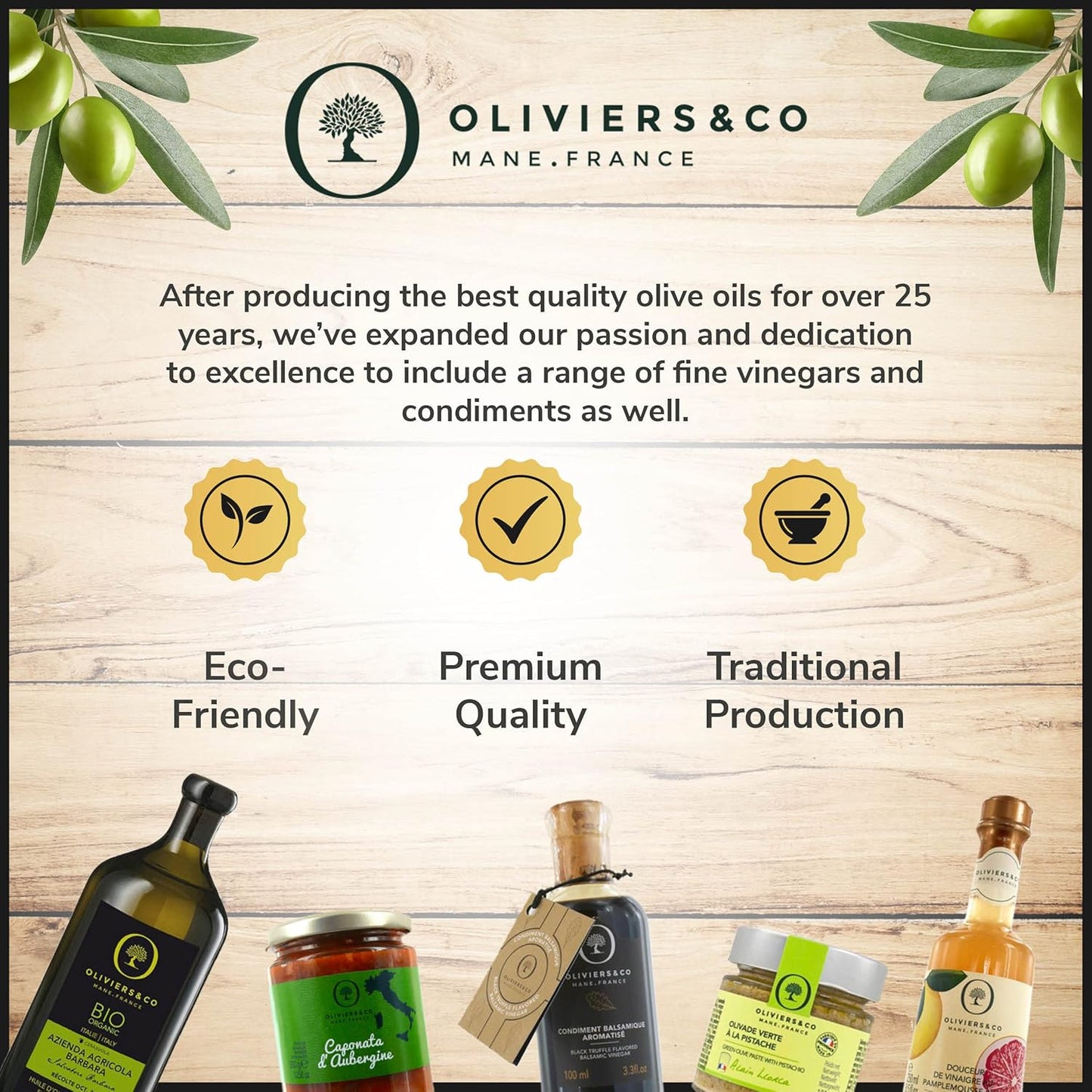 Lemon Olive Oil by Oliviers & Co. | Cold Pressed Extra Virgin Olive Oil and Fresh Lemons | Everyday and Cooking EVOO from Italy | Gourmet Flavored Lemon Oil in Tin Can | 16.8 Fl oz