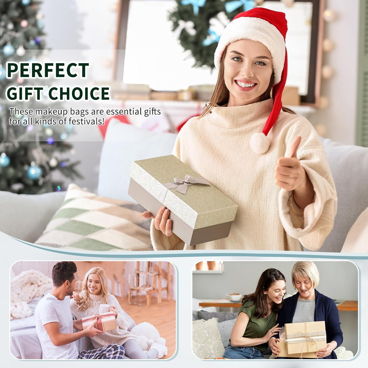 4 Pcs Makeup Bag for Women Corduroy Cosmetic Bag Aesthetic Cute Bags Multi Size Purse Pouch Travel Toiletry Bag Set Makeup Organizer with Zipper (BlackCorduroy)