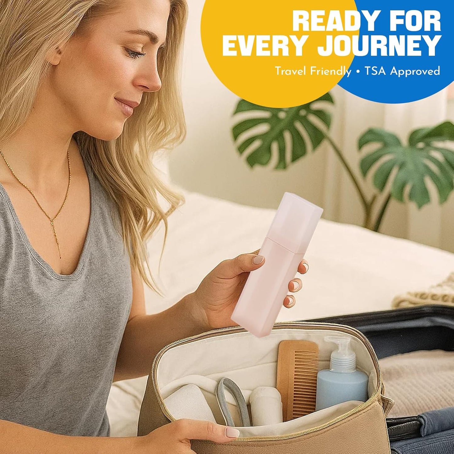 Stainless Tongue Scraper Set for Adults: Easy To Use For Oral Care and Hygiene – Pack Of 2 Stainless Steel Tongue Cleaners, 2 Travel Cases, 4 Floss Picks – Cleaning for Tongue Care & Fresh Breath