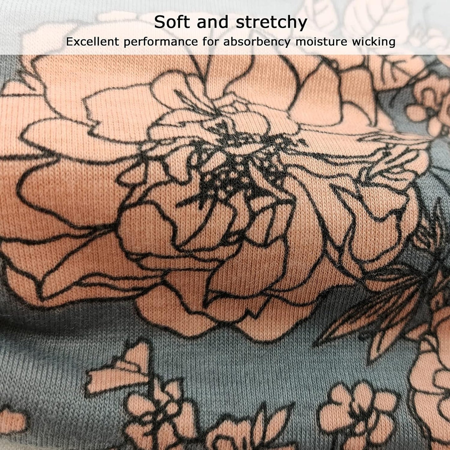 Boho Headbands For Women Fashion Wide Headband Yoga Workout Head Bands Hair Accessories Band 6 Pack