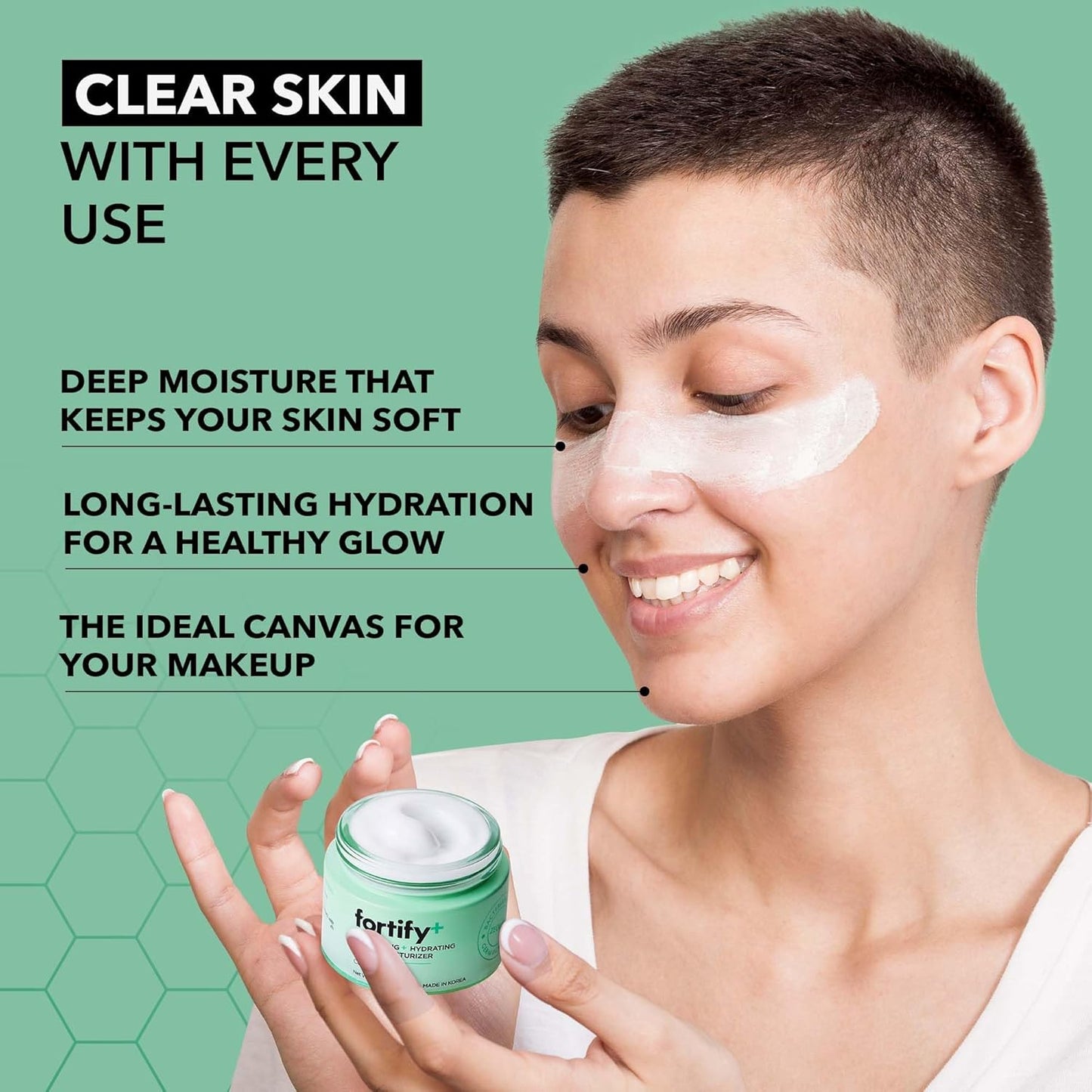 Hyaluronic Acid Moisturizer For Face with Collagen & Aloe - Dermatologist-Tested Anti-Aging Korean Skin Care - Ultra Hydrating & Nourishing - Fragrance & Alcohol-Free - 50ML/1.7Fl.Oz