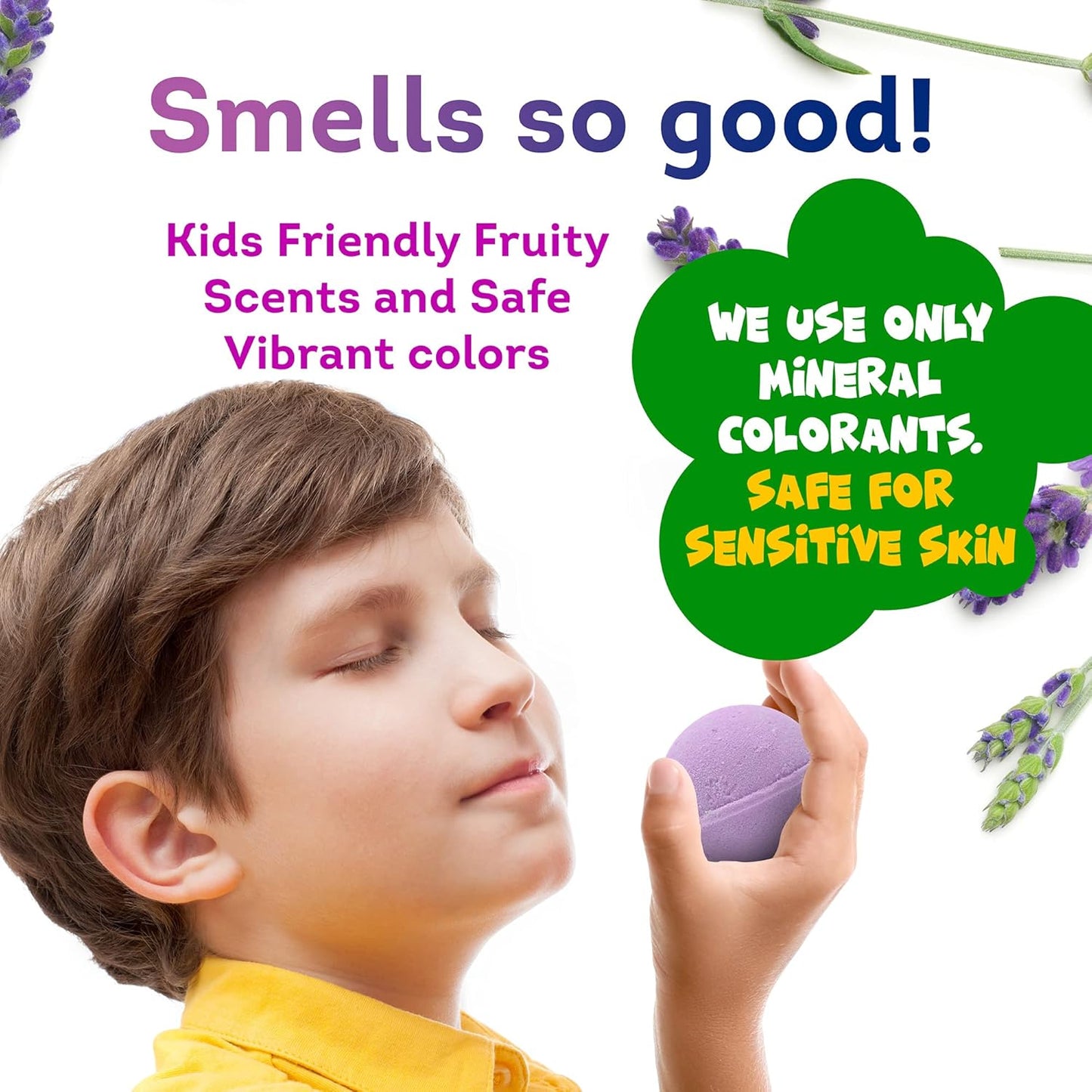 Made in USA Bath Bombs for Kids Surprise Toys Inside SEA Animals - 36 Ocean Toys Like Shark or Jellyfish | Natural Safe Bath Bombs Gift Set for Girls & Boys - Multicolored Organic Bubble Bath