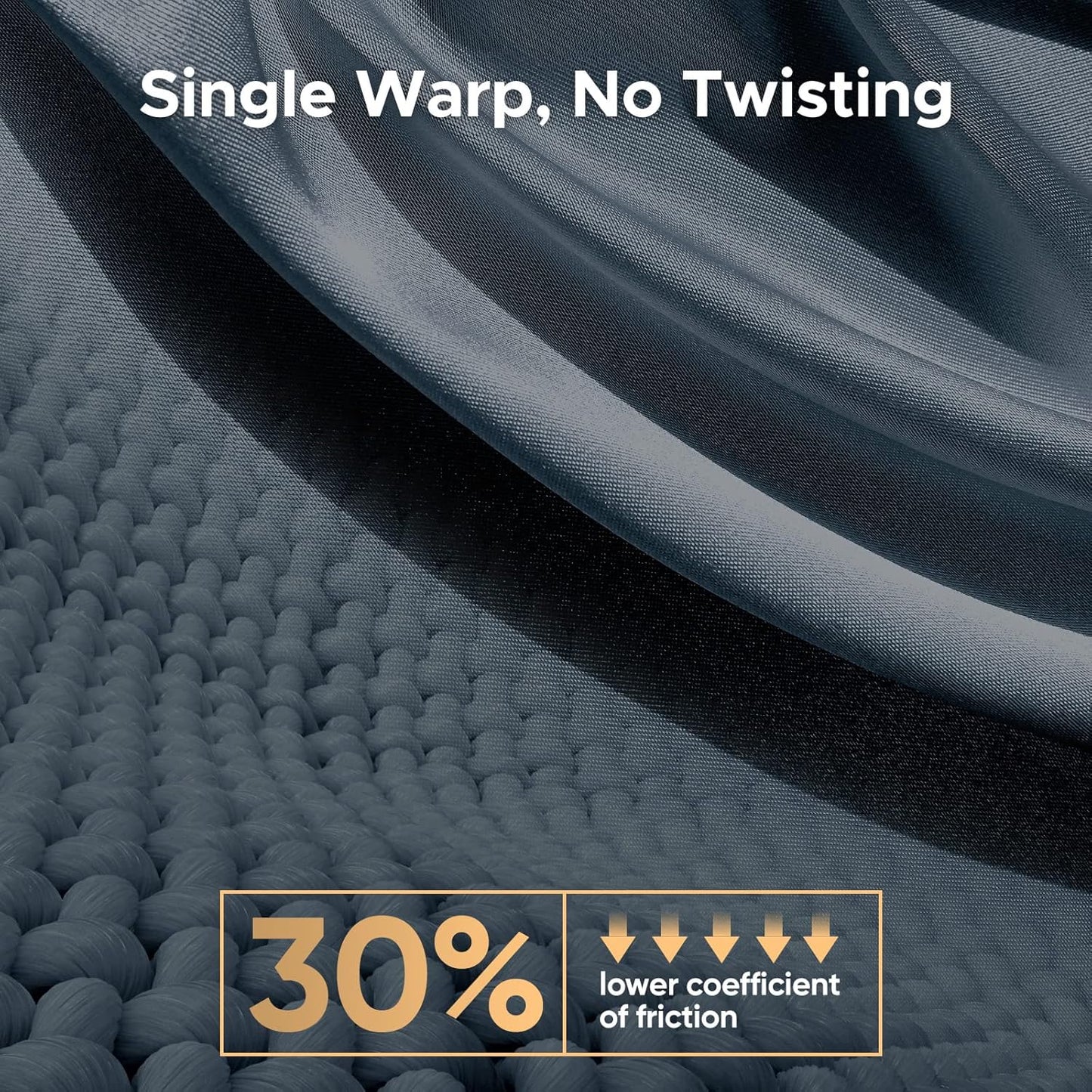 100% Pure Mulberry Silk Pillowcase for Hair and Skin - Allergen Resistant Dual Sides,600 Thread Count Silk Bed Pillow Cases with Hidden Zipper,1pc,Standard Size,Space Grey