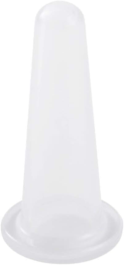 4Pcs Transparent Massage Cupping Set- Silicone Massage Cupping Facial Set Eye Face Vacuum Massage Cup Kit-Massager Helper Skin Care Neck Back Eyes Massaging Cup- Family Cupping Care