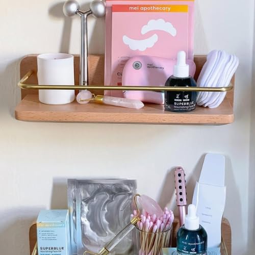 Mei Apothecary Soft Reusable Makeup Remover Pads Weekly Pack - 7 Pack Bamboo Cotton Rounds, Washable & Eco-Friendly, Zero Waste for All Skin Types