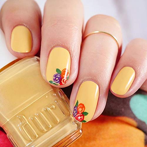 duri Nail Polish, 780 Sting Like a Bee, Creamy Yellow, Full Coverage, Glossy Finish, 0.45 Fl Oz