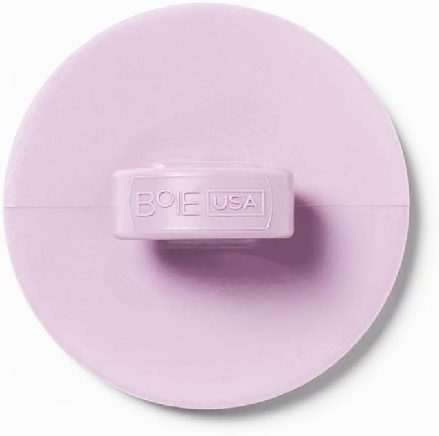 Boie USA Face Scrubber - Handheld Facial Tool, Deep Cleansing Exfoliating Facial Brush. Fights Acne with Gentle, Silicone-Like Bristles, Long Lasting, & Hypoallergenic (Thistle)