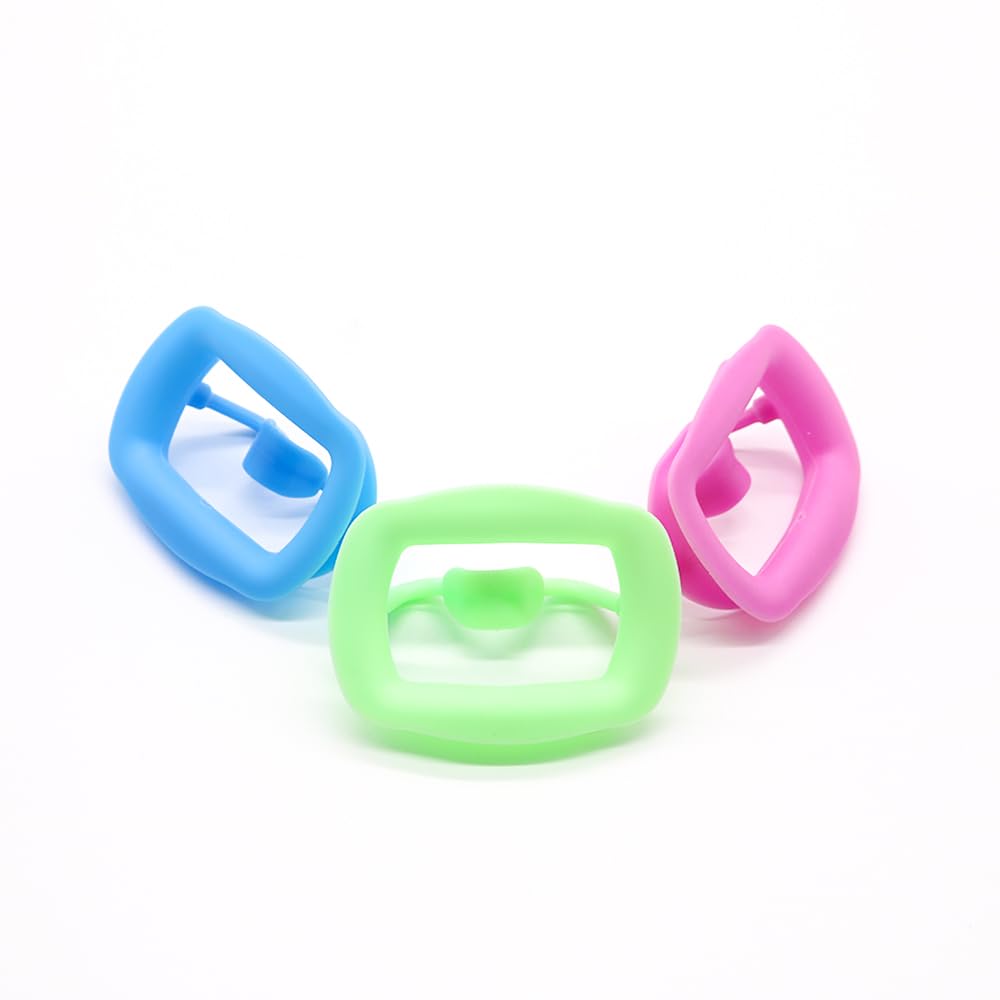 3 Pcs Silicone Mouth Opener (MIXED COLORS)
