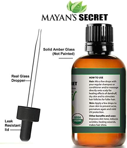 Mayan's Secret Pure Carrier and Essential oils for Skin Care, Hair, Body Moisturizer for Face-Anti Aging Skin Care (Amla oil Organic, 4oz)
