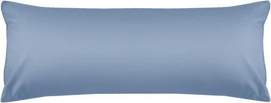 Warmstar Cotton Body Pillow Cover 1 Pack, 600 Thread Count Body Pillow case 20"x54", Long Body Pillow Case Cover Soft Breathable with Envelope Closure,Denim Blue