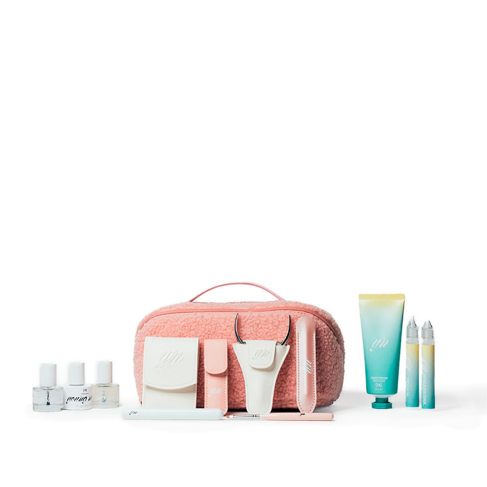 Manicure Bundle - Glossy Liquid Polish, Glass Nail Files, Complete Nail Kit for Beginners, Includes Giggle Palace Polish, Cuticle Care