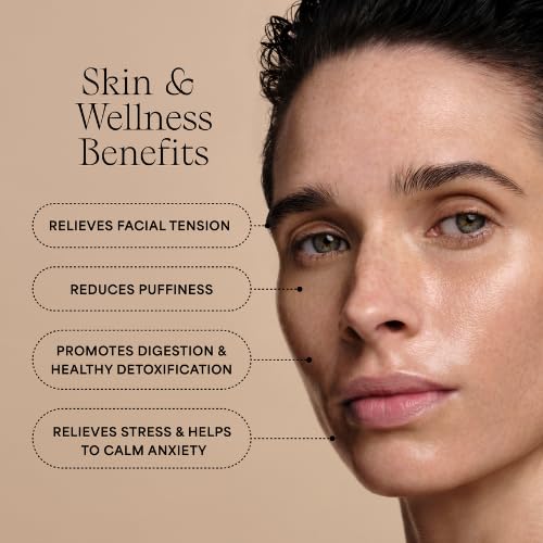 WILDLING Reflexology Spoon | Multi-Purpose Reflexology Facial Tool | Functional Skincare Scoop + Reflexology Tip to Firm Skin, Release Tension + Balance Energy Flow I 100% Stainless Steel