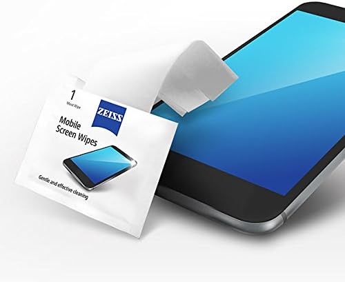 ZEISS Pre-Moistened Wipes, Screen Cleaner, 120 Count