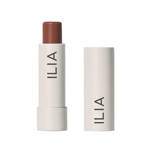 ILIA - Balmy Tint Hydrating Lip Balm | Buildable Lip Color + Soft Shine | Nourish + Moisturize with Shea Butter & Rosehip Seed Oil | Vegan, Clean, Cruelty-Free Makeup (Faded, 0.15 oz | 4.4 g)