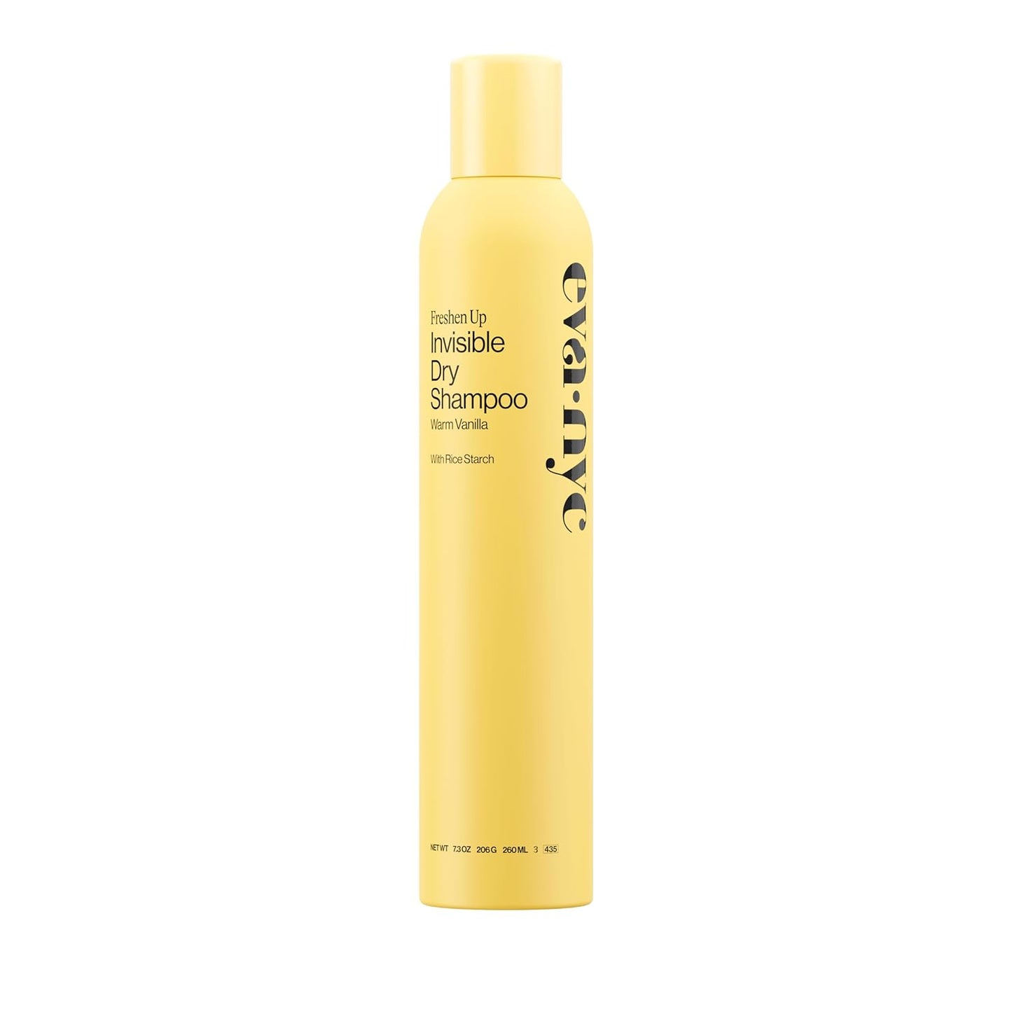 Eva NYC Invisible Dry Shampoo Spray Value Size - Oil-Absorbing, Removes Odor & No White Cast - Freshen Up Dry Shampoo For Women - For Light, Dark + Oily Hair - Warm Vanilla Scent - 7.3 oz